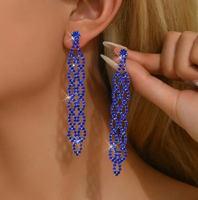 Женские серьги с бахромой