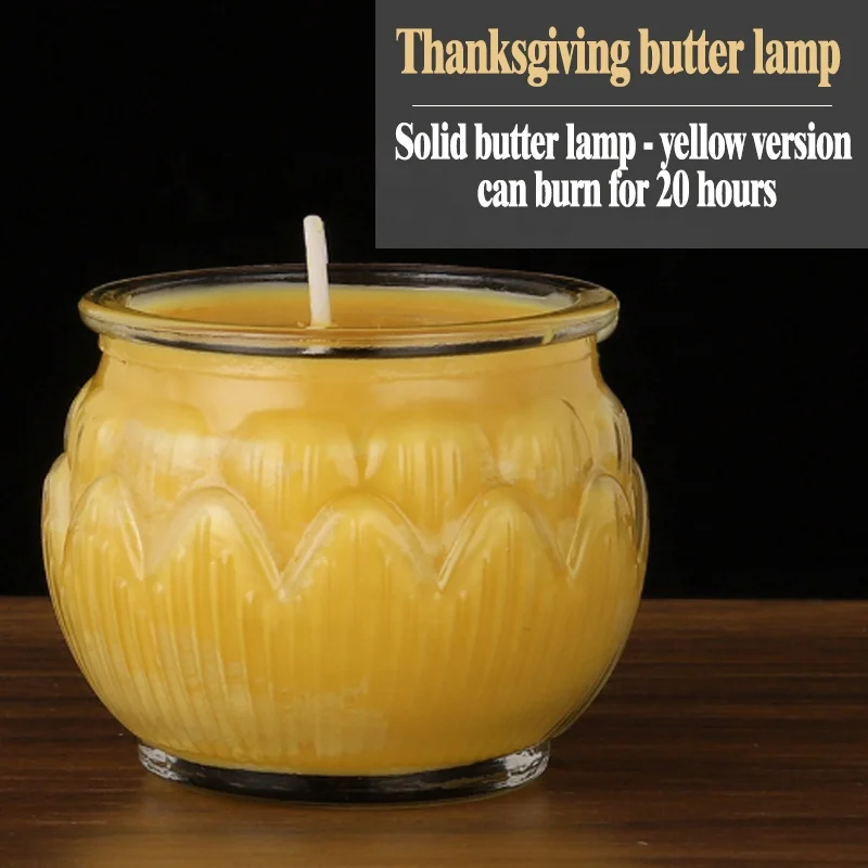 Diwali Tibetan Votive Tealight Vanaspati Ghee Butter Lamp Candles in Bulk for Meditation Ceremonies Rituals
