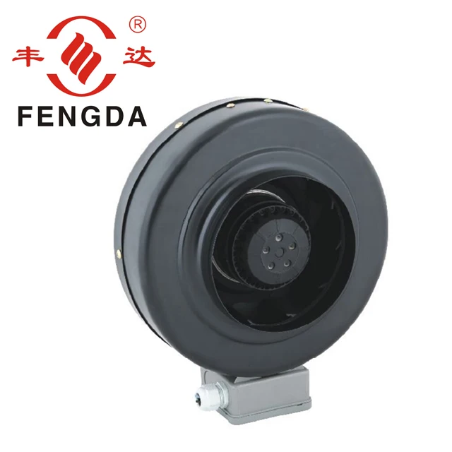 ETL certificate 8 inch duct exhaust fan Ventilation Fan with Speed Controller for Hydroponics