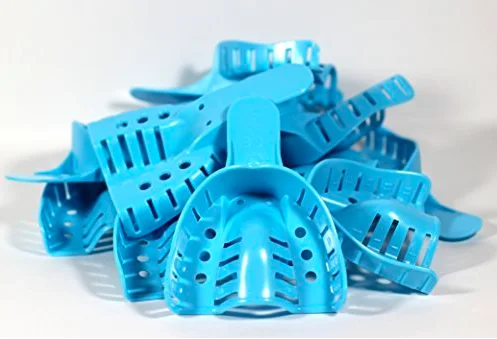 Dental Alginate Impression Material Impression Trays Plastic Teeth Impression
