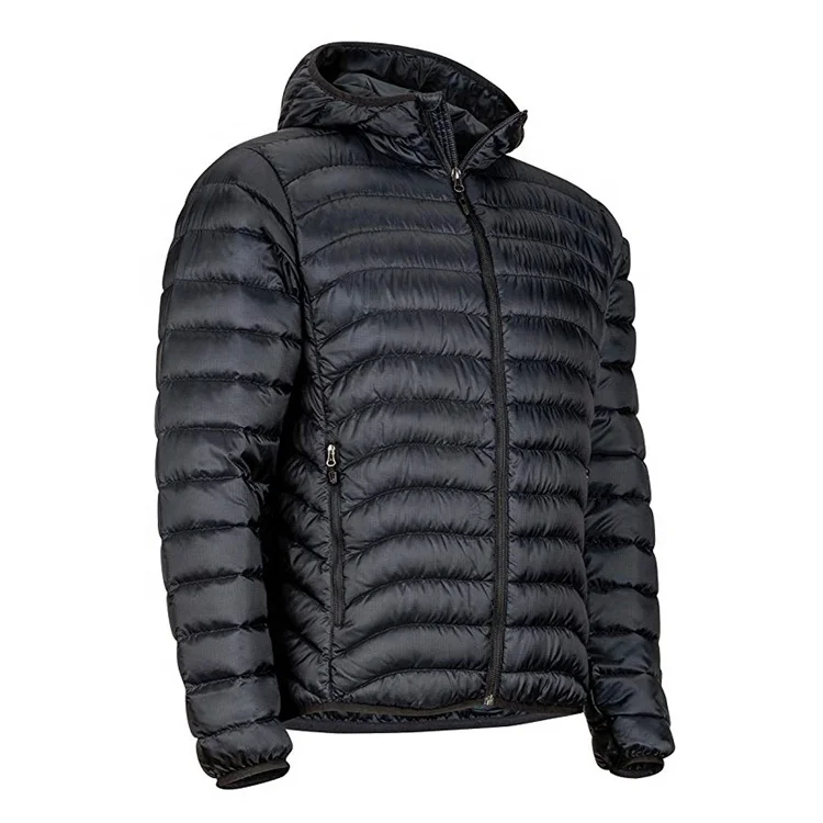 Fuzhou Fashion Flying Black Cotton Polyester Chinese Padded Winter Jacket For Men