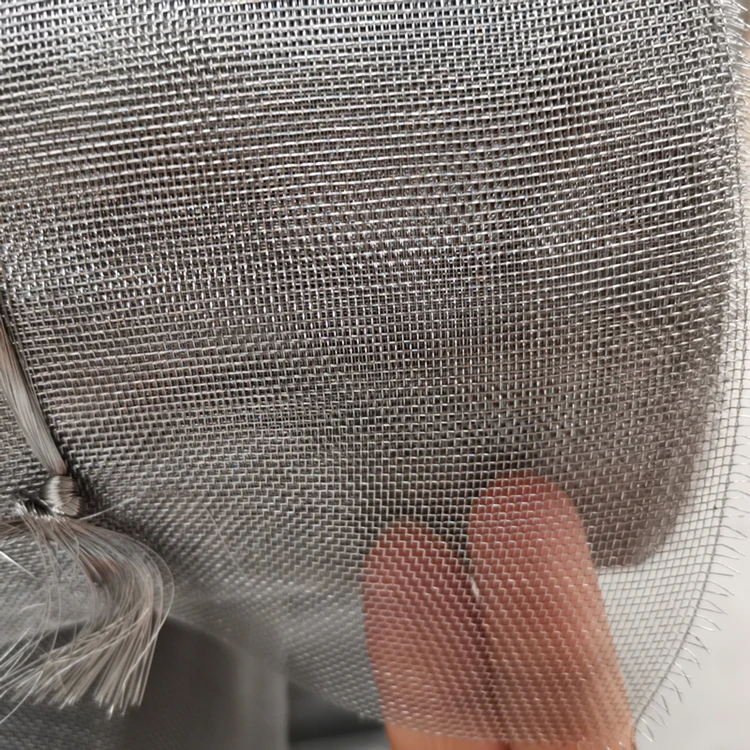 30 M Long Roll Or Cut Any Size 304 316 L Stainless Steel Wire Screen Clothing