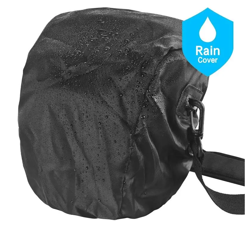 Customized Professional Durable Waterproof Black Crossbody Camera Bag Compact Case Camera Shoulder Bag