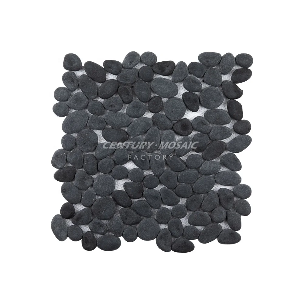 Centurymosaic Wholesale Natural Stone Marble Cobble Mosaic Pebble Tile Pebble Mosaic Tile Wall Floor