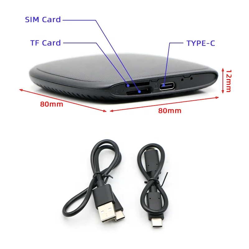 OEM Manufacturer Wholesale All-in-one Mini Portable CarPlay Android Auto AI BOX 4+64GB Wired to Wireless Smart CarPlay Adapter