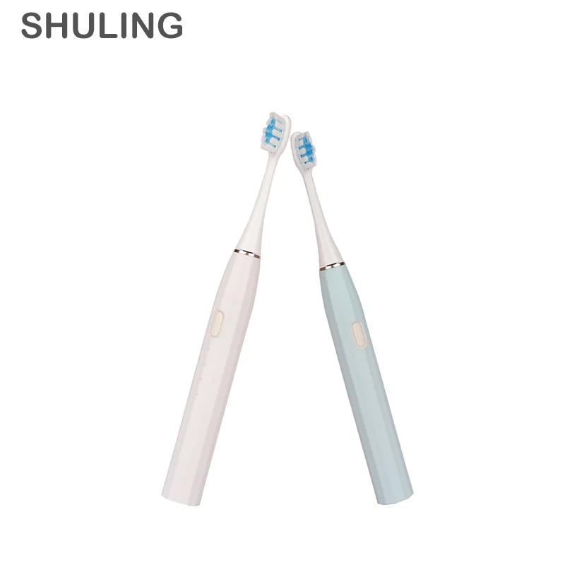 China electric toothbrush standard 2 replaceable brush head set