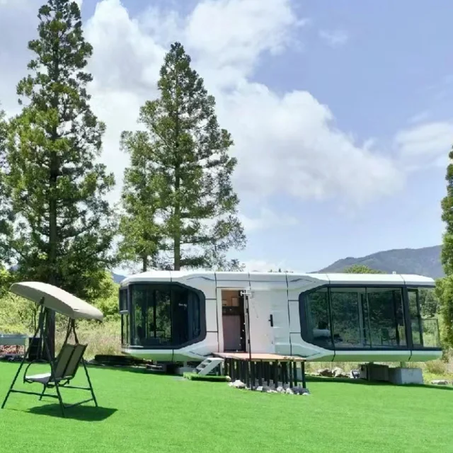 Mutong portable temporary house luxury design fabricated portable housing unit for sale