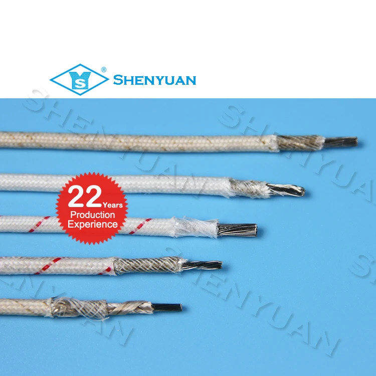 500 degree 500v fire resistance wire awg20 high temperature cable braiding wire