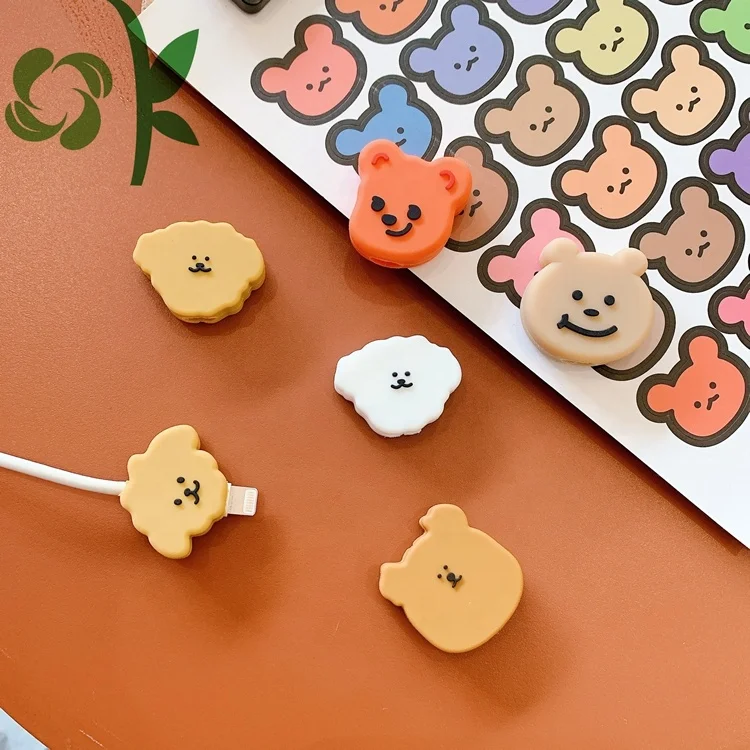 OKSILICONE Silicone protection cover phone charger protector 18W 20W charger pvc cable protector