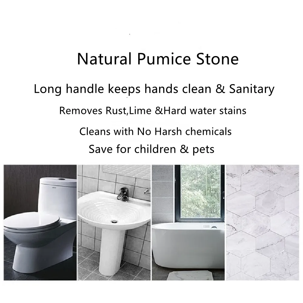 Pumice Cleaner Brush Toilet Cleaning