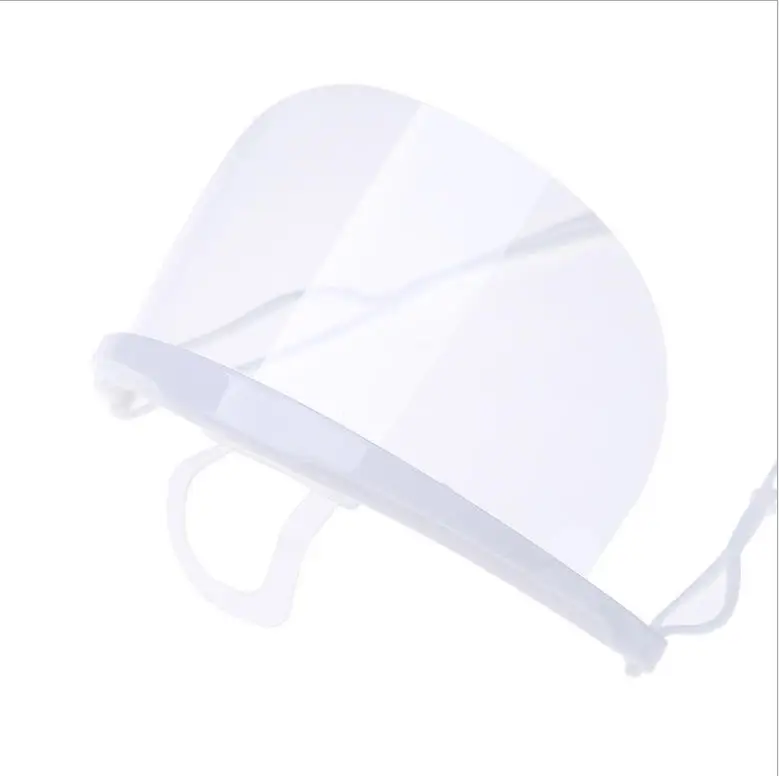 Portable Anti-Fog Transparent Plastic Mask For Tattoo Pet Makeup Hotel Kitchen Supply Accessories Reusable Mouth Protective Mask