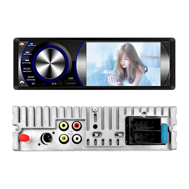 Factory maker 3'  Auto Multimedia 1Din BT/MP5/AM/FM/RDS Radio Audio Stereo Player 1 Din TFT Screen Rear View Autoradio