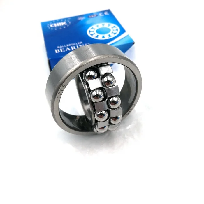Шарикоподшипник CHIK, самоустанавливающиеся шарикоподшипники 1214, двухрядный шарикоподшипник 70*125*24 мм