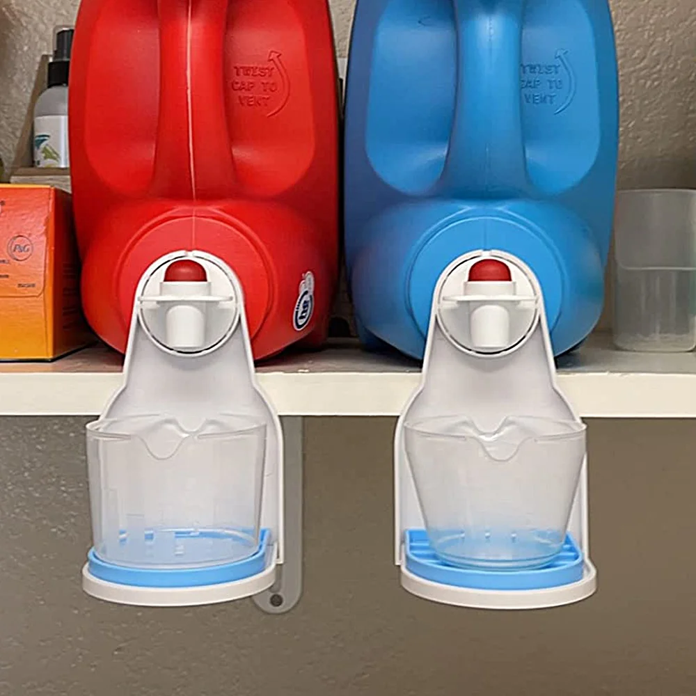 dripproof foldable laundry room washing liquid gadget soap detergent drip tray catcher cup holder for dispensing soap