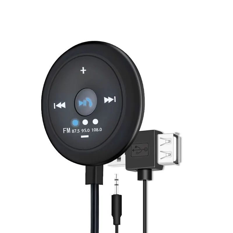 
2 in 1 Car Bluetooth Receiver OEM Mini wireless Bluetooth Dongle 4.2 USB Bluetooth Adapter for Car/Speaker/Power amplifier 