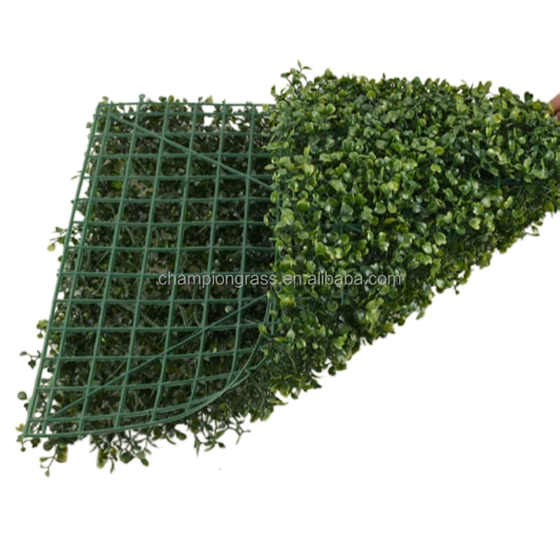 Factory Wholesale Artificial Boxwood Hedge Panels for Landscaping