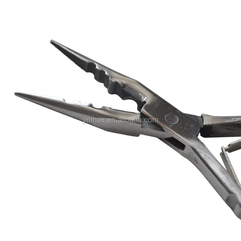 High Quality Stainless Steel Hair Extension Pliers for Micro Ring and Pre-bonded Hair Extension Tools Wig Accessory