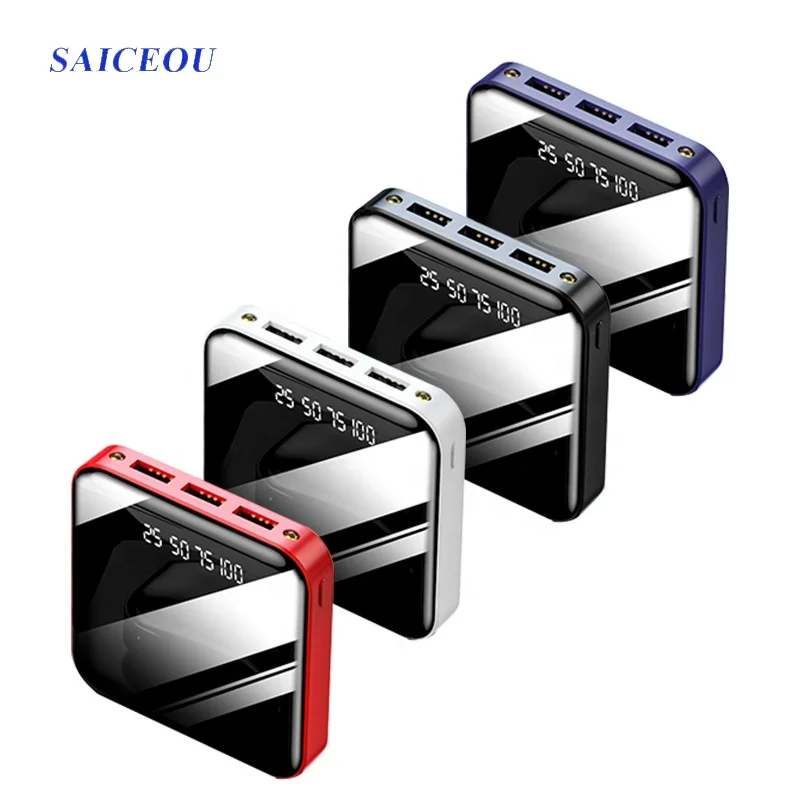 10000mAh Anti-skid Drop and Shockproof e Protection Power Bank with USB cable