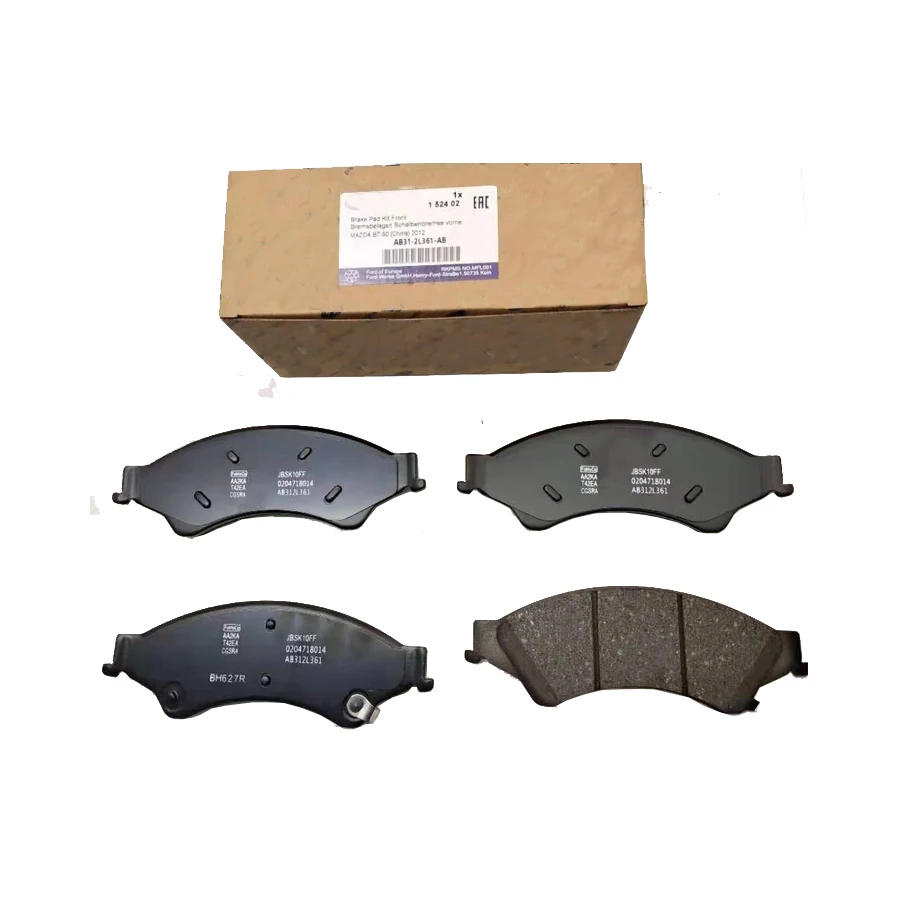 China wholesale brake pads semi-metal for Ford OEAB312L361AB