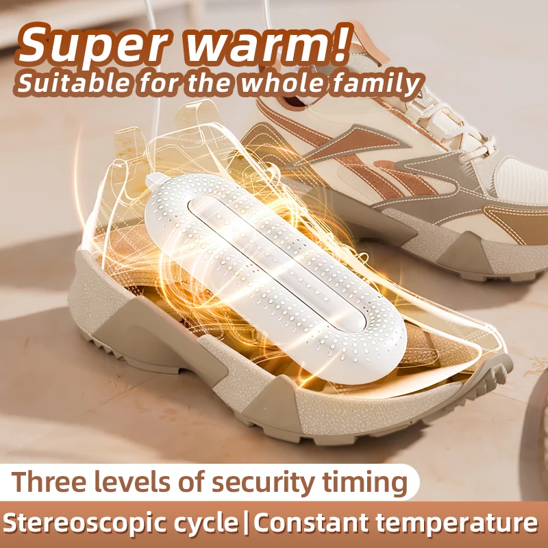 NEW Winter PTC Home Smart Boot Sock Slipper Dryer Portable Electric UV Intelligent Air Circulation Ski Shoe Dryer