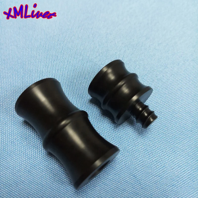 Xmlivet latest special black Flat Radial Pin Pool cue joint protectors 3/8-8 cue stick joint Protector Billiard accessories