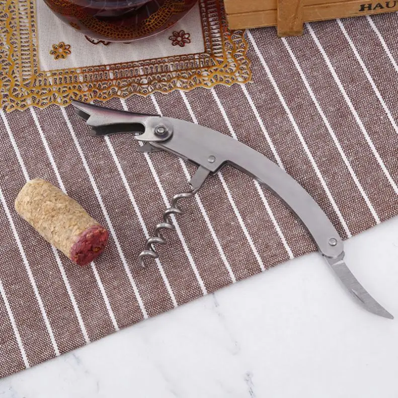 Online Shop New Design Amazon Best Selling Bar Accessories 5 Pieces Wine Tool Set Bottle Shaped Gift Sets Wine Opener Set