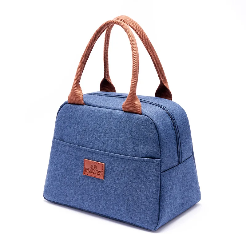 New Portable Thermal Food Container Cooler Bags for Men Women Kids Tote Handbag Picnic Insulated Box Lunch Bag