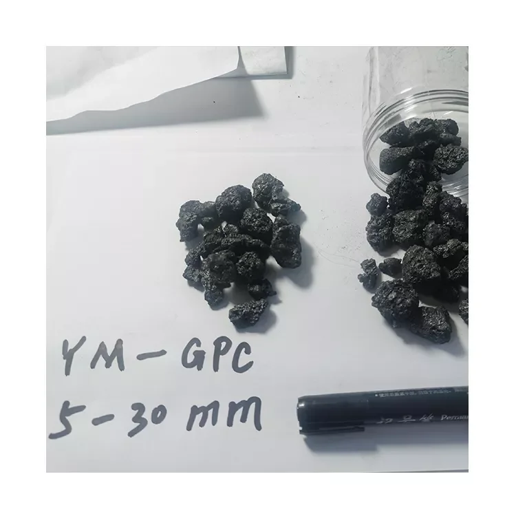 Manufacturer supply 5-30mm low sulphur Artificial Graphite Petroleum Coke