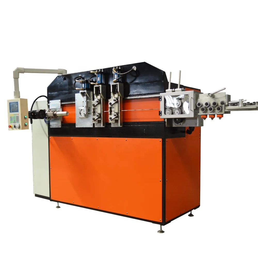 The newest design automatic paint roller making machine with 2d wire bending