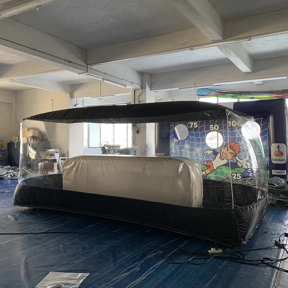 Transparent Outdoor Inflatable Car Cover Bubble Tent Garage
