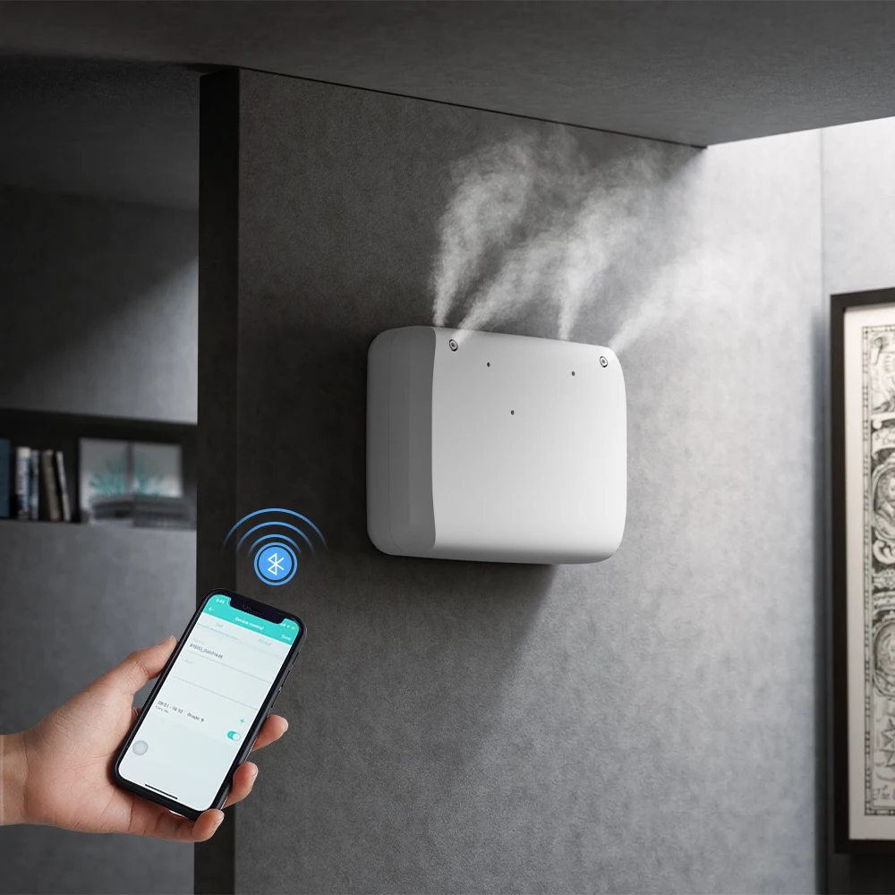 SCENTA New Arrival Rohs Aromatherapy Machine Smart Essential Oil Wall Mounted Electric Aroma Oil Diffuser