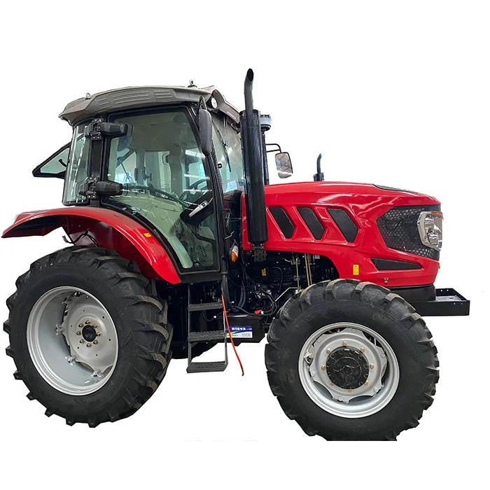 Farm Tractor Agricola 95HP 4*4 Wheel Tactor China Farm 95HP 4WD Agriculture Farm Tractors With Disc Harrow Price In Ecuador