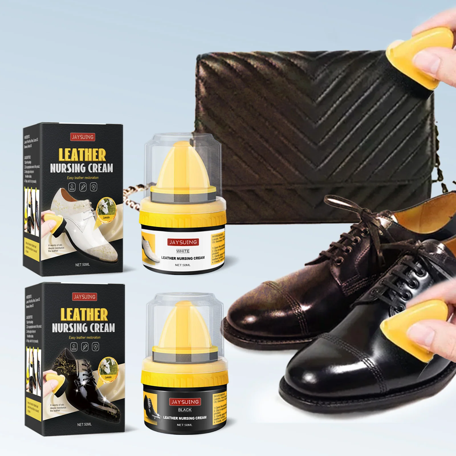Jaysuing Oil Wax Leather Nourishing Car Leather Restoration Sustainable Plastic Leather Restorer