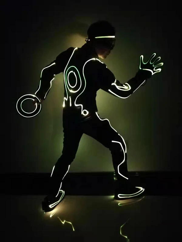 Светодиодная балетная юбка, женская одежда со светодиодами, легкая одежда для взрослых и детей, танцевальное платье для сцены