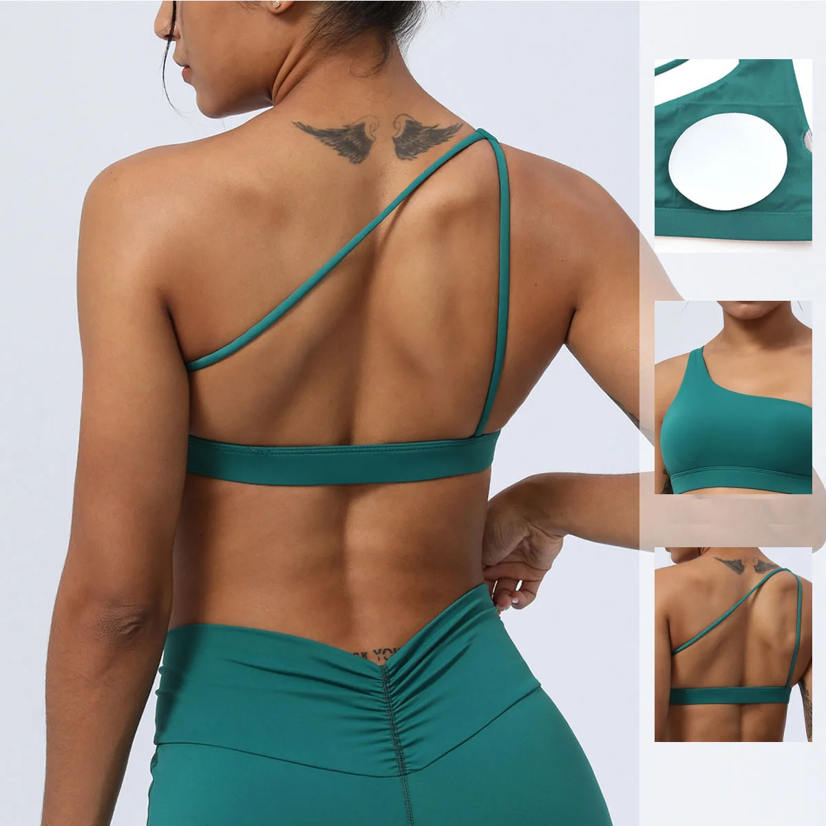 Wholesale high-quality fashion personality Lady Cross Back Sports Fitness Bra