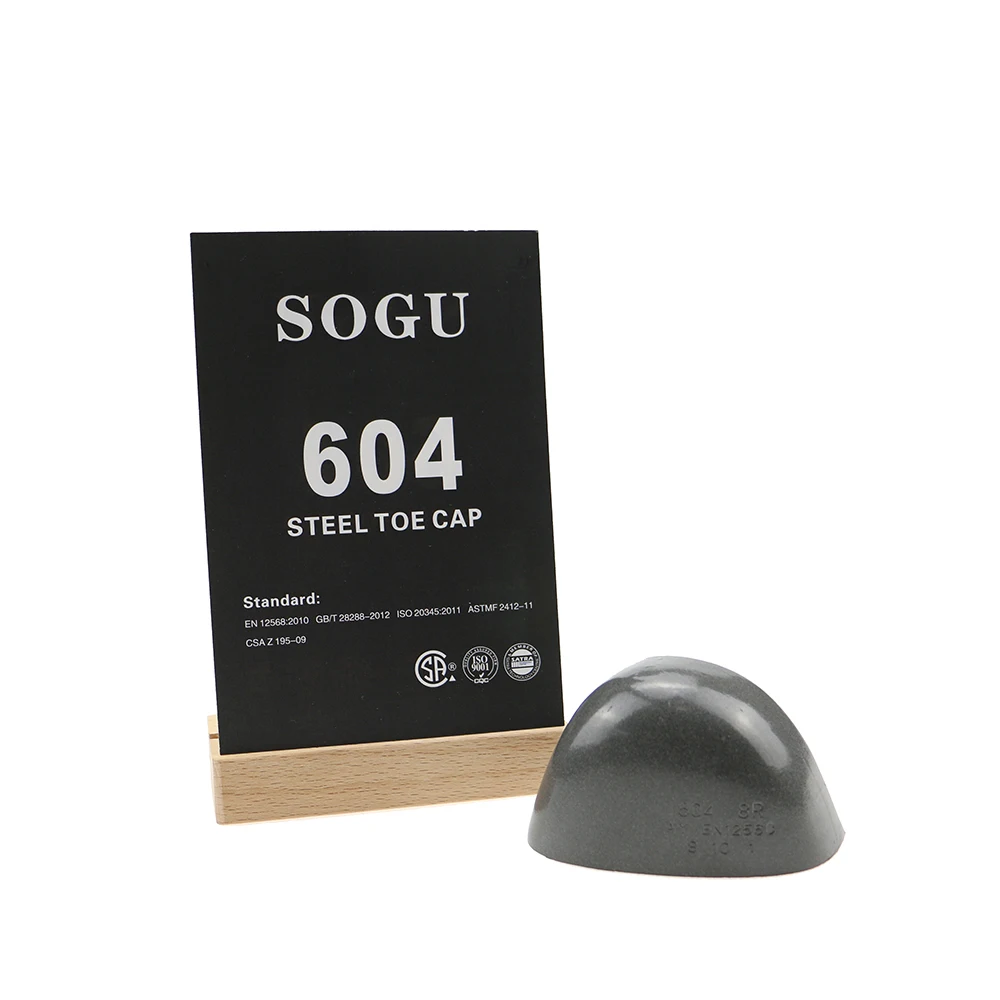 SOGU 604 standard removable steel toe cap for safety shoes