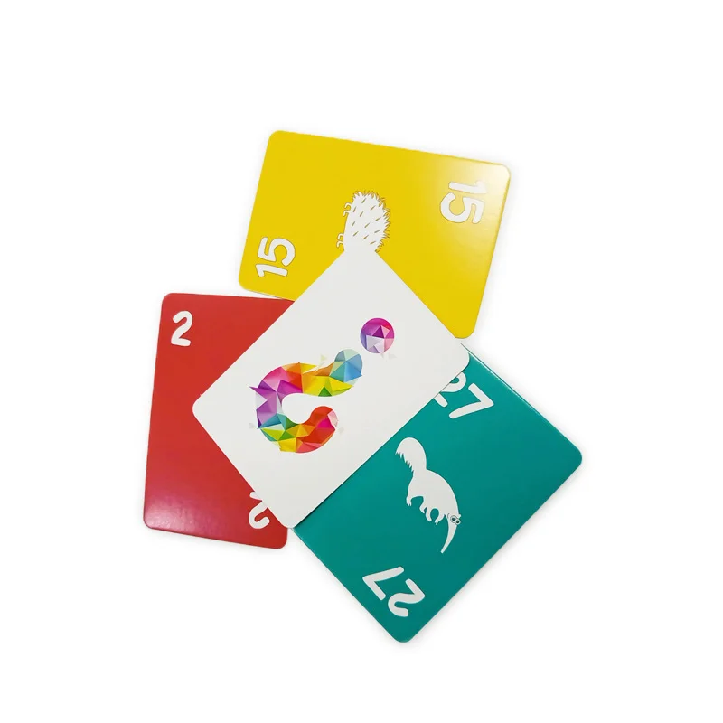 Custom Make Your Own Card Game Printed Full Color Grafic And Number Cards For Game Personalized Card Game