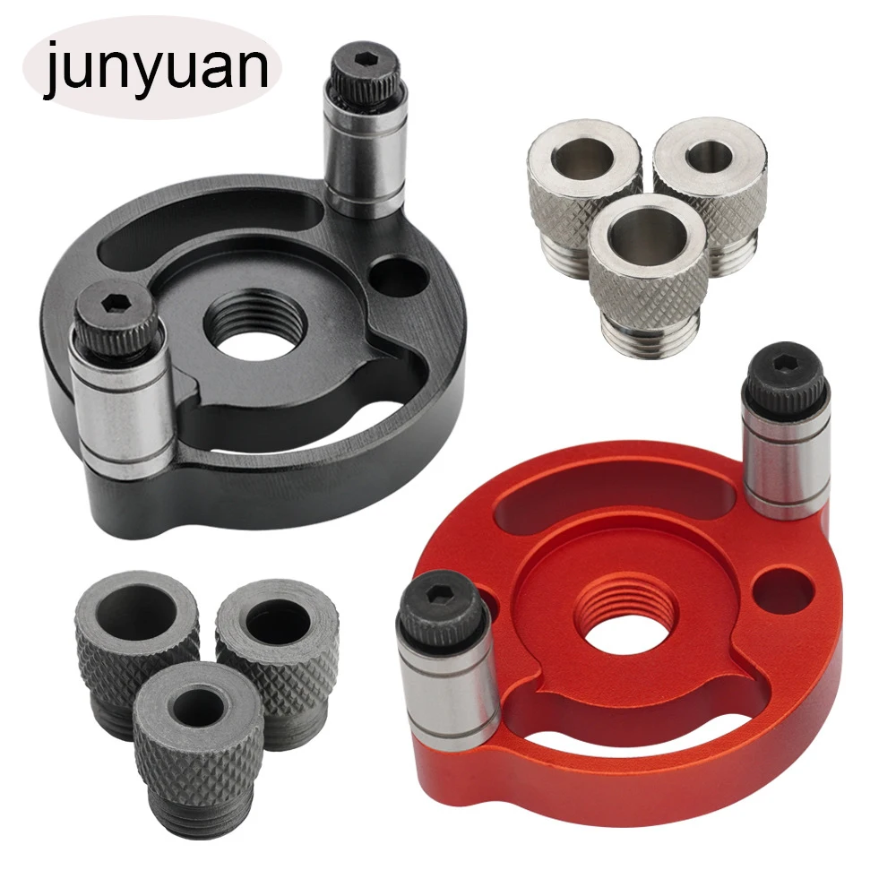 Woodworking Hardware Hand Tools Drill Guide Punch Locator Single Hole Opener Drilling Hinge positioner  carpenter instrument