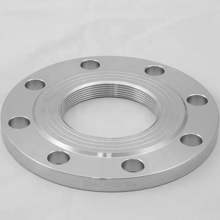 EN1092 dn80 pn10 304 Stainless Steel Flange Threaded Flange