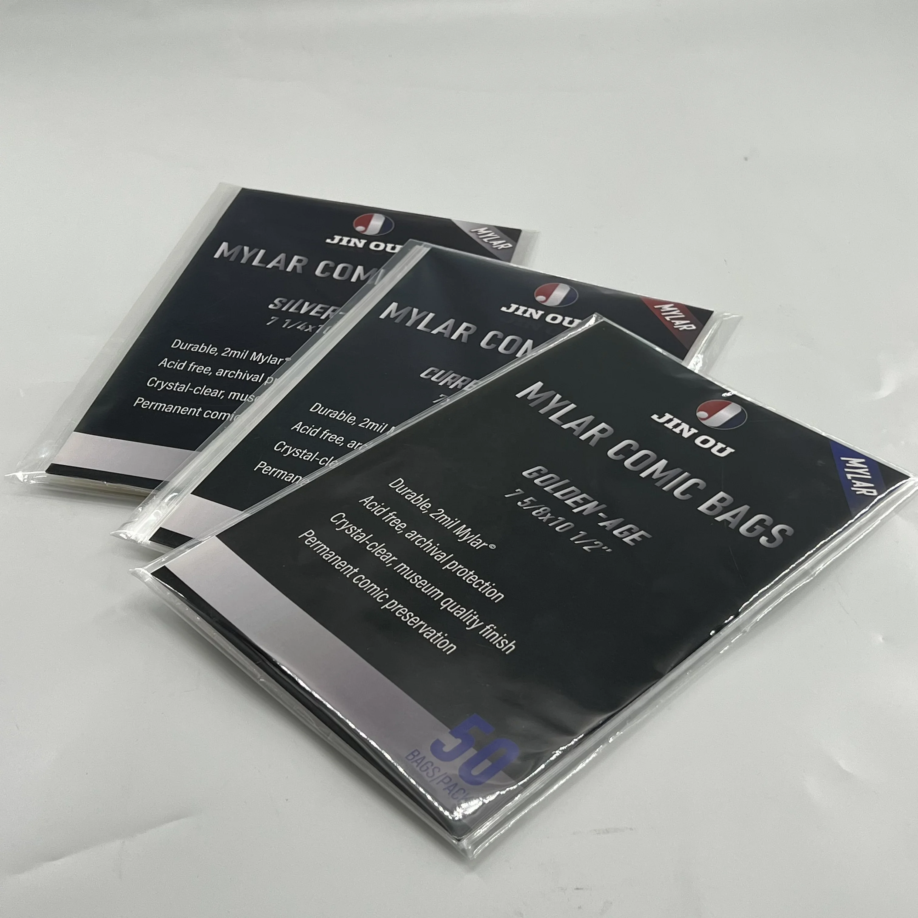 Factory price Resealable Comic Book Sleeves JD-LD OPP Comic Bags