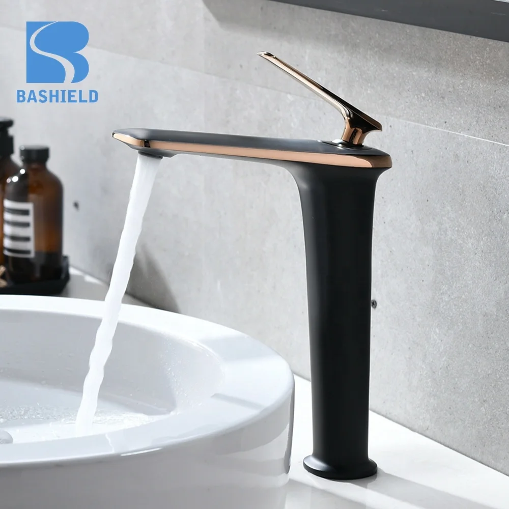 Household Basin Faucet Washbasin Bathroom Basin Faucet White Basin Mixer Faucet