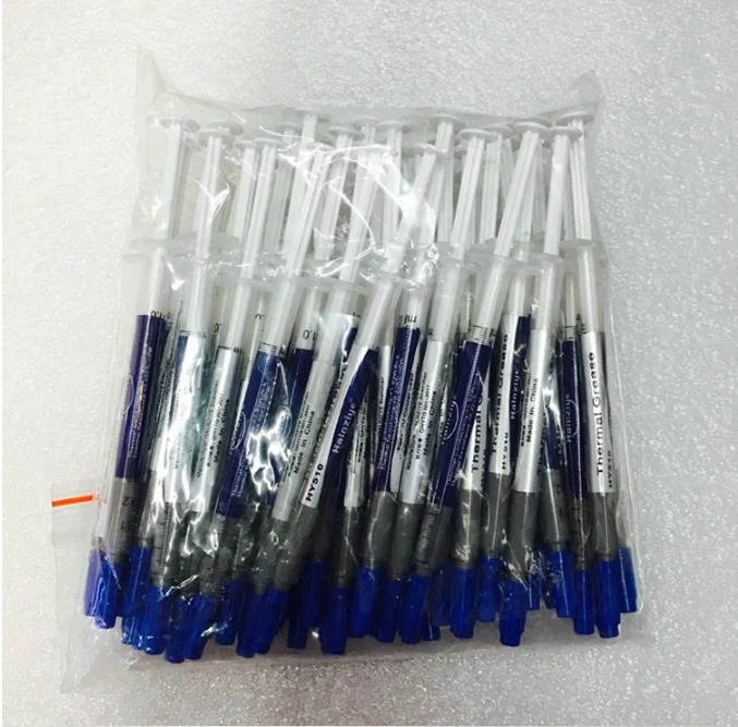 Gray Bulk Small Syringe PC CPU GPU LED Interface Heat Sink Transistor Conductive Grease Artic Silver Thermal Paste