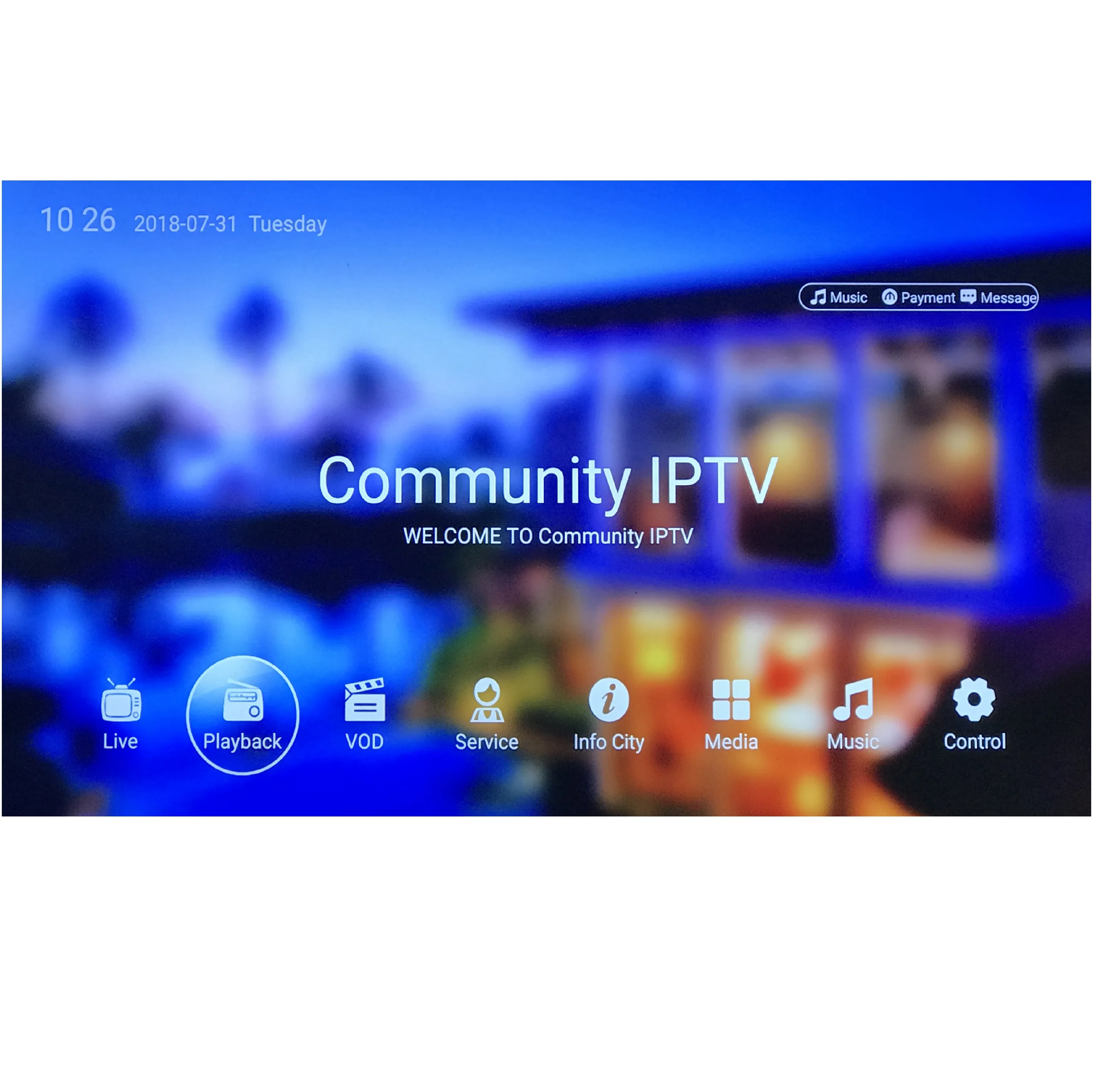 1080P Full HD OTT/IPTV Strea-ming Server System