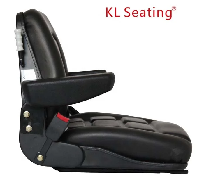 
New design forklift truck seat with mechanical suspension system 