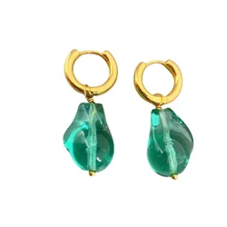 High Quality Women Glazed Earrings Girl Fashion Jewelry Earring