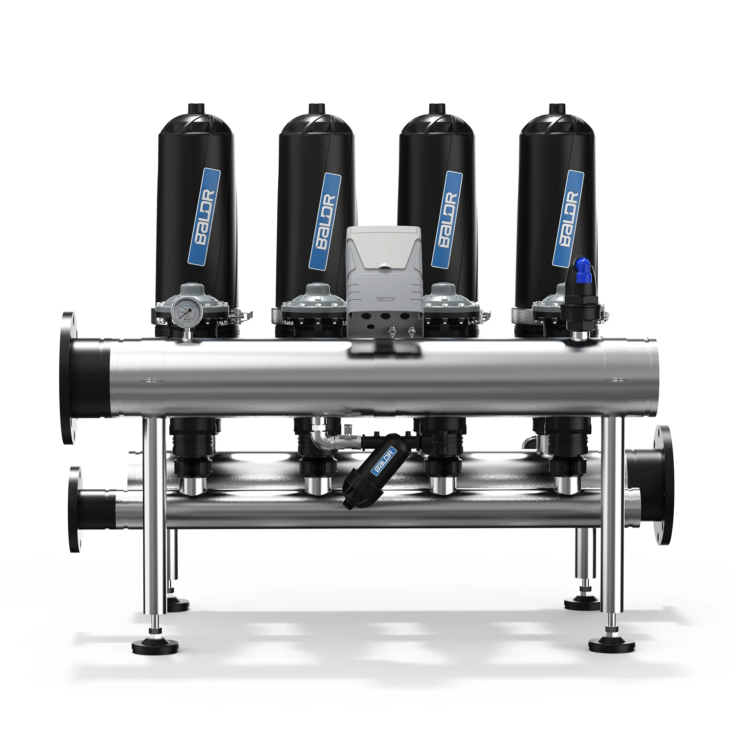 3 Inch T type Auto Backwash Agricultural Farm Irrigation System Agricultural Water Filter