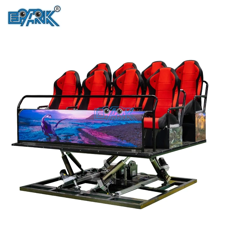 Аркадный бизнес симулятор виртуальной реальности платформа VR мини-кабина 9D семейный 6 мест 5D кинотеатр
