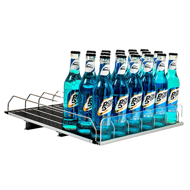 Beverage shelf pusher gravity roller with stock conveyor roller ball transfer bearing shelf gravity feed roller
