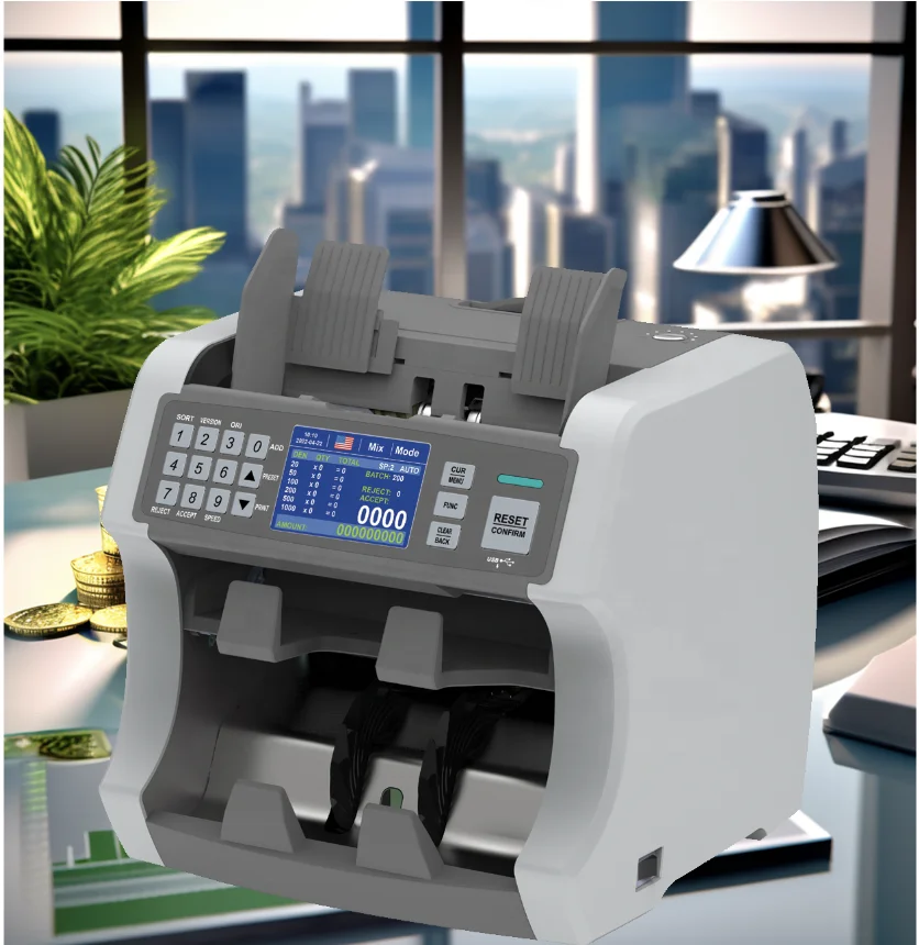 CIS 2 Карманный дискриминатор банкнот сортировщик денег счетчик денег