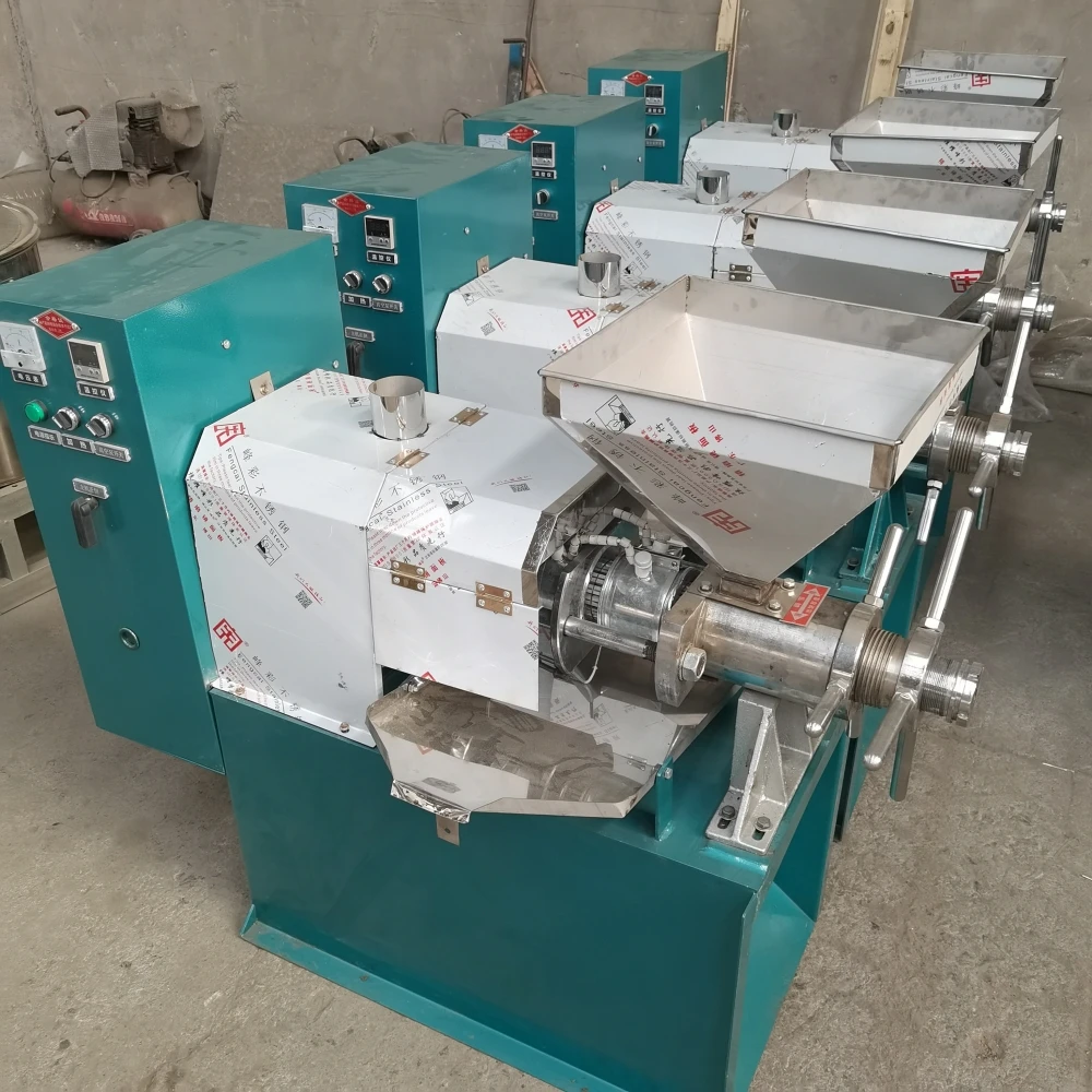 Small Businesses Flax Coconut Soybean Palm Sunflower Cold Oil Press Machine